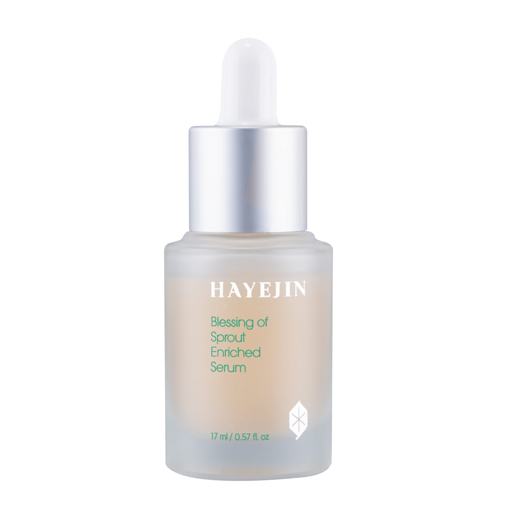 Hayejin Blessing of Sprout jedwabiste serum do twarzy z kwasem hialuronowym, 17 ml