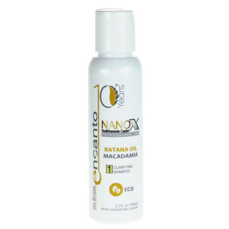 Encanto Nanox Clarifying szampon do włosów przed zabiegiem keratynowego prostowania, 100 ml