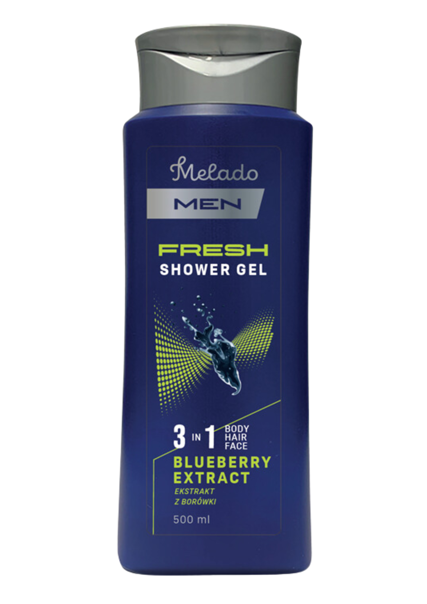 Melado Men Fresh żel pod prysznic 3w1 męski, 500 ml