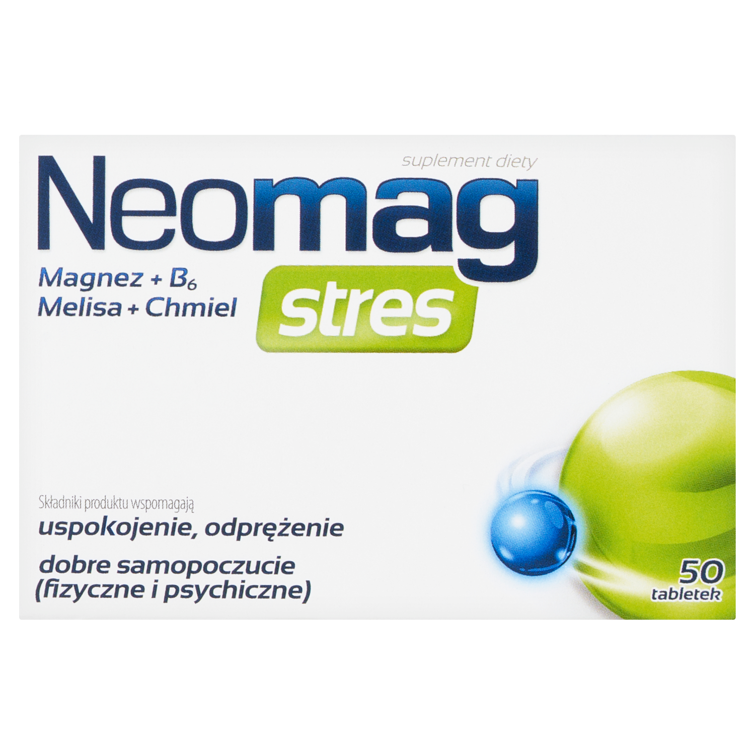 NeoMag Stres suplement diety, 50 tabl./1 opak.