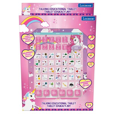 Zabawka tablet edukacyjny LEXIBOOK Unicorn JCPAD002UNII17