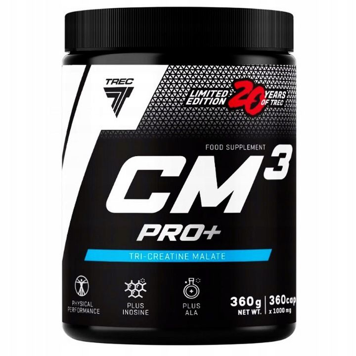 Trec CM3 PRO+ suplement diety, 360 kaps./1 opak.