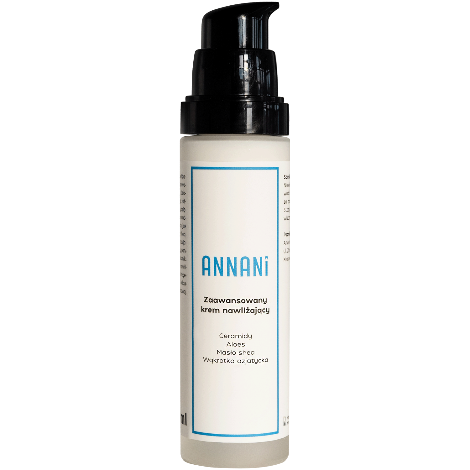 Annani zaawansowany krem nawilżający do twarzy, 50 ml