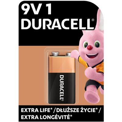 Bateria 9V DURACELL Extra Life