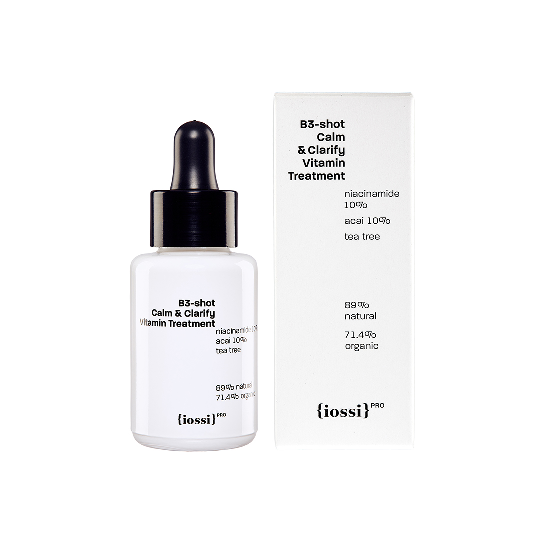 iossi, B3-shot Calm Clarify Vitamin Treatment, serum do twarzy, 30 ml