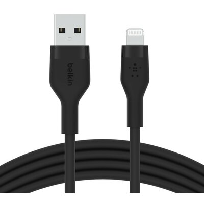 Kabel USB - Lightning BELKIN Silicone 2 m Czarny