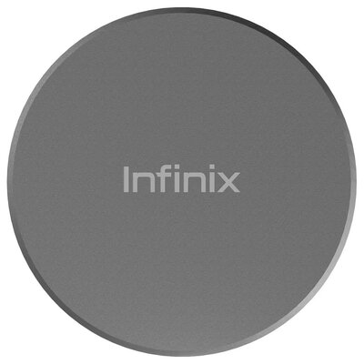 Ładowarka indukcyjna INFINIX Magnetic Wireless Fast Charge Pad 15W Czarno-srebrny MagSafe