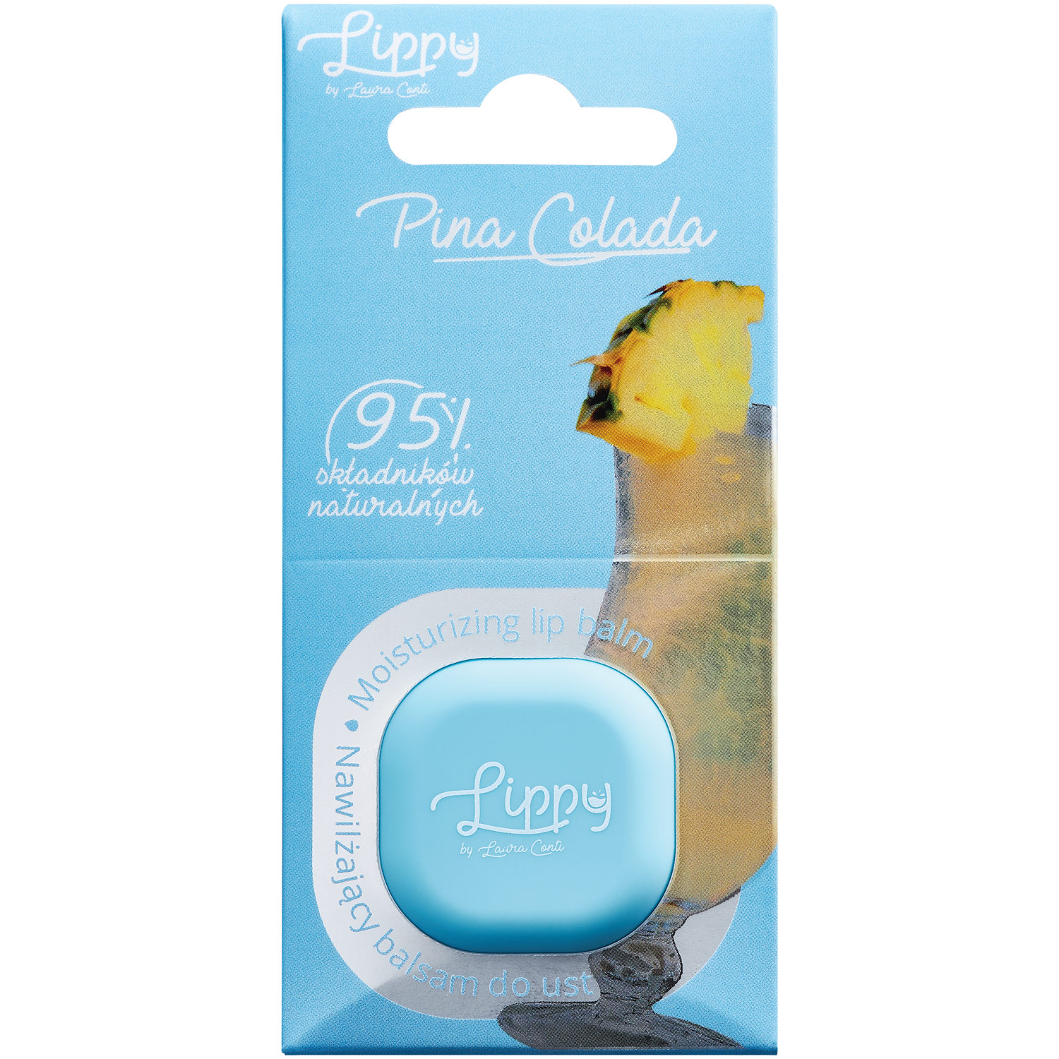 Laura Conti Pina Colada balsam do ust, 1 szt.