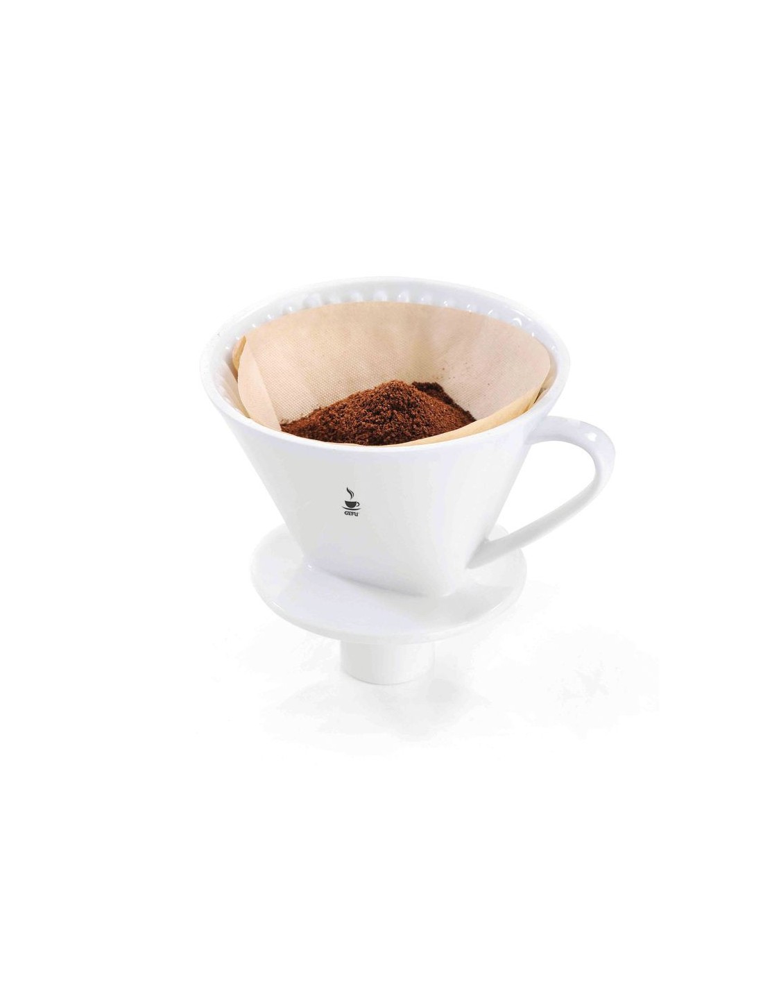 GEFU - Porcelanowy filtr do kawy SANDRO, rozmiar 4