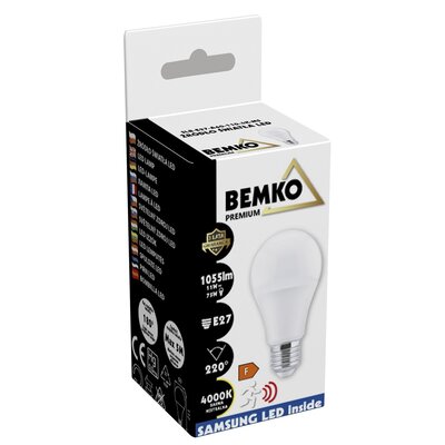 Żarówka LED BEMKO Samsung Inside D84-SLB-E27-A60-110-4K-MS 11W E27