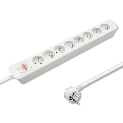 Listwa QOLTEC 50280 (1.8 m) Biały