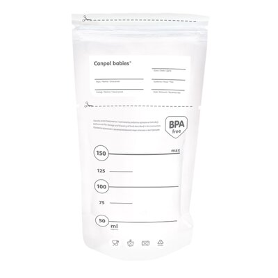 Torebki do przechowywania pokarmu CANPOL BABIES 70/001 (20 szt.)