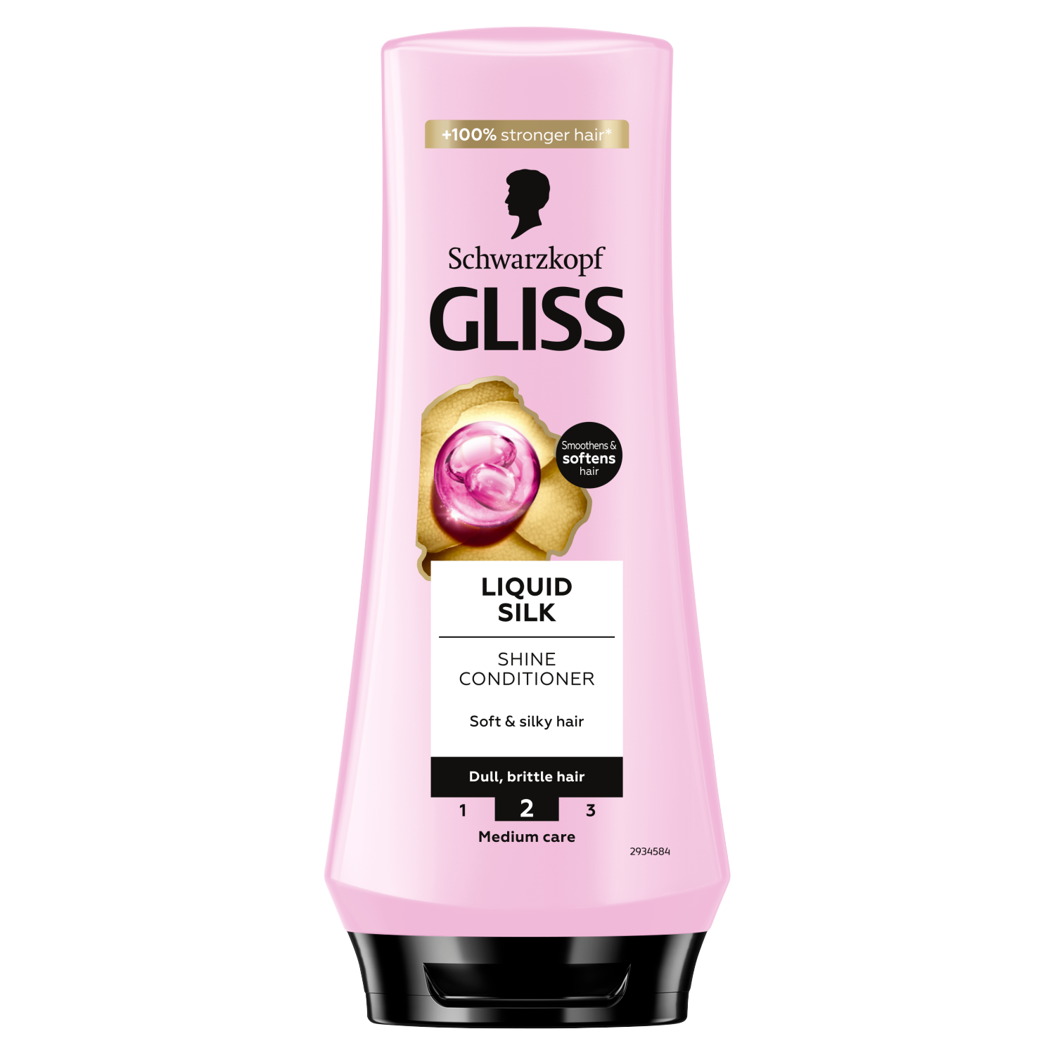 Gliss Liquid Silk odżywka do włosów matowych i łamliwych, 200 ml