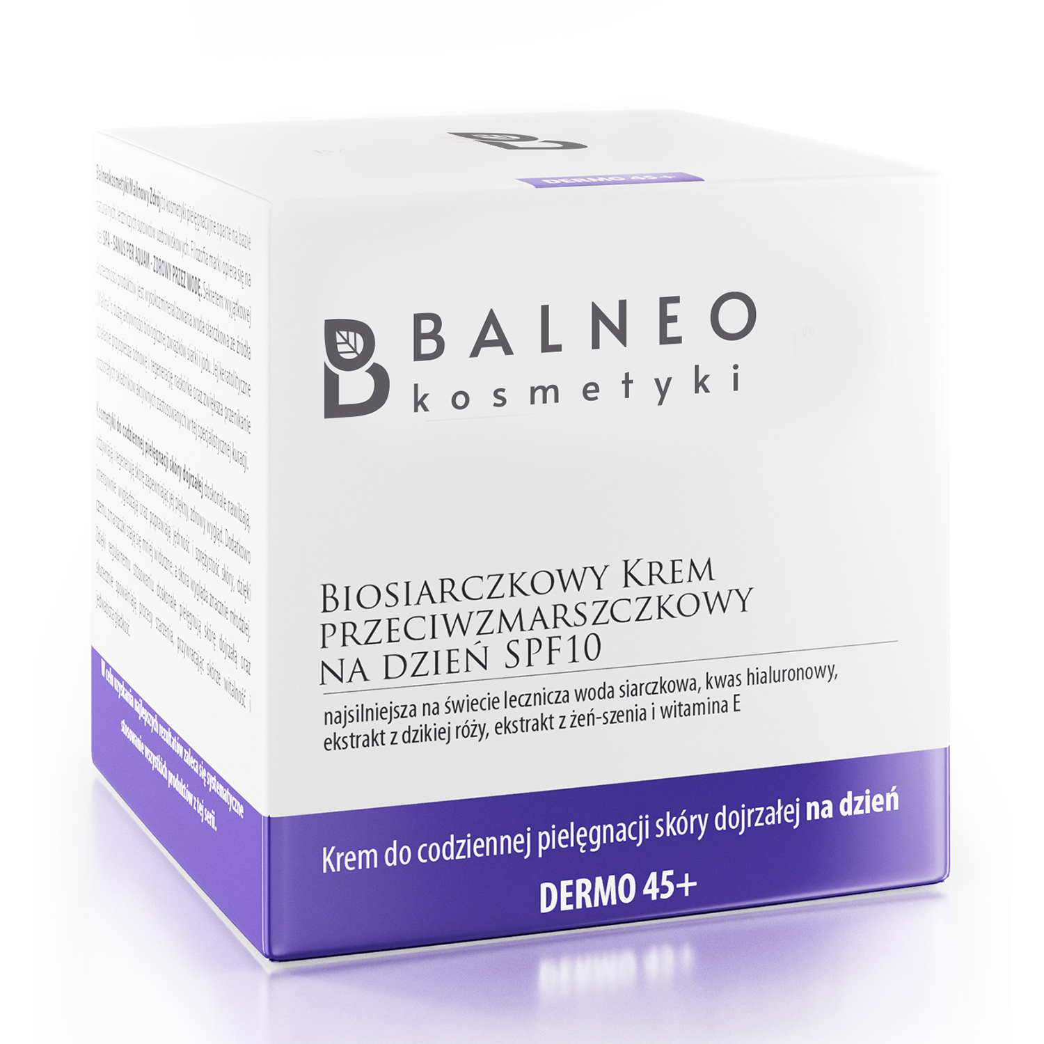 Balneokosmetyki biosiarczkowy krem przeciwzmarszczkowy na dzień, 50 ml