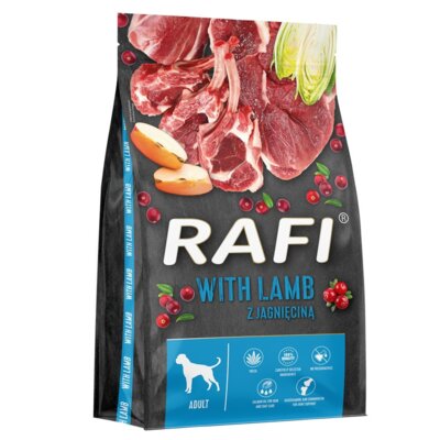 Karma dla psa RAFI Jagnięcina 10 kg