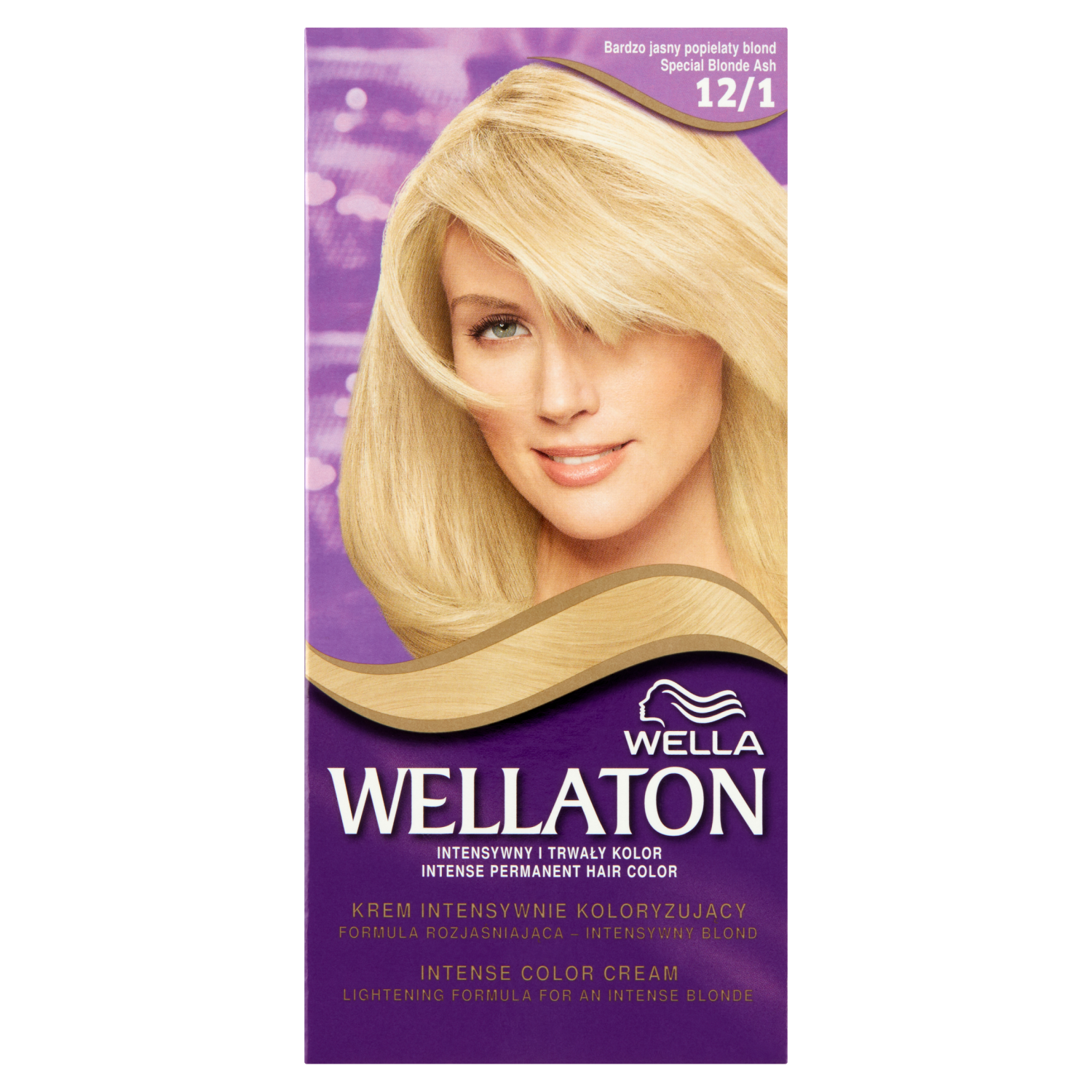 Wella Wellaton krem koloryzujący 12/1 jasny popielaty blond, 1 opak.