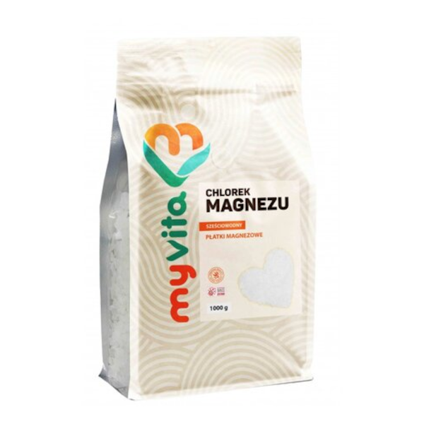 Chlorek magnezu 1000 g płatki (MyVita)
