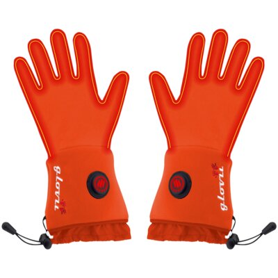 Podgrzewane rękawiczki GLOVII GLR (rozmiar S/M) Pomarańczowy