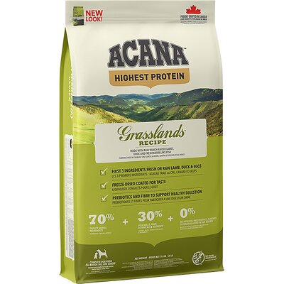Karma dla psa ACANA Grasslands Dog Mięsny 11.4 kg