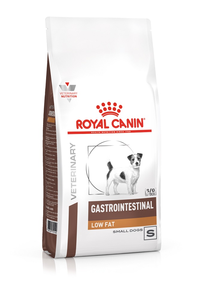ROYAL CANIN Veterinary Gastrointestinal Low Fat Small Dog 8 kg niskotłuszczowa karma dla ras małych z hiperlipidemią