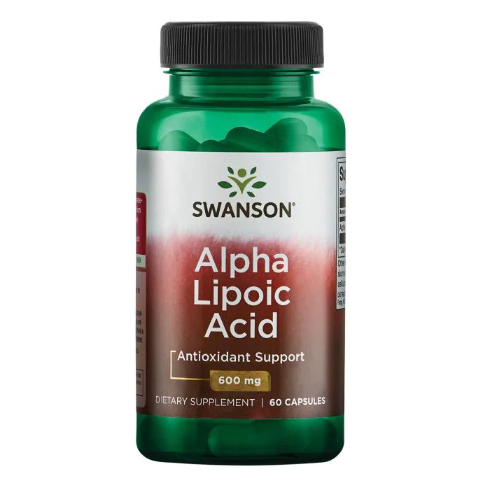 Swanson Alpha Lipoic Acid suplement diety, 60 kaps./1 opak.