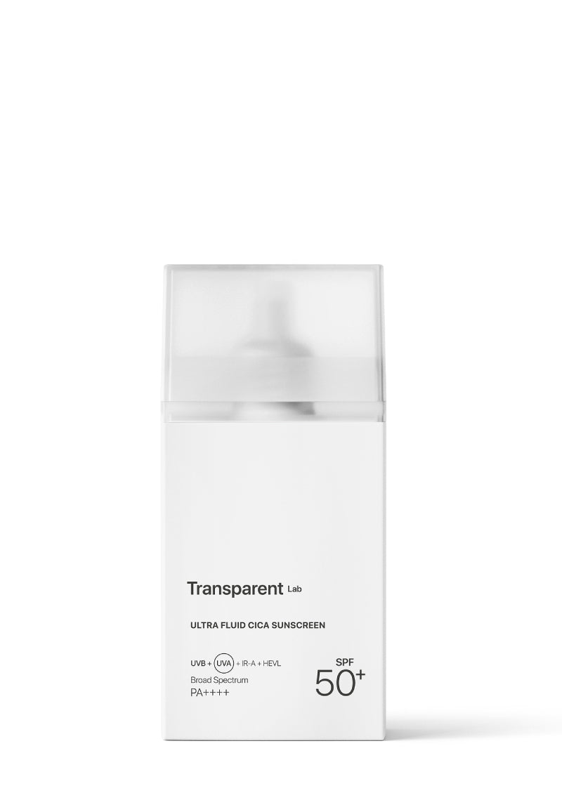 Transparent Lab ultra Fluid Cica Sunscreen hybrydowy krem SPF50, 100 ml