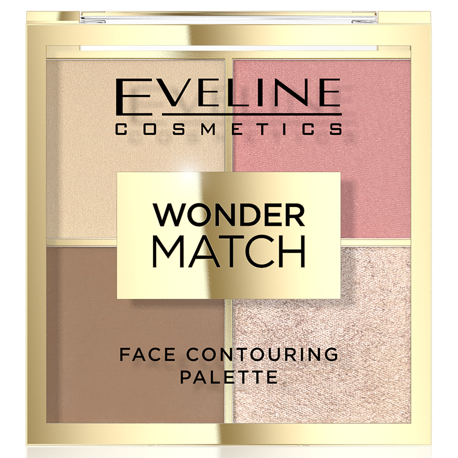 Eveline Cosmetics Wonder Match paleta do konturowania twarzy 02, 10 g