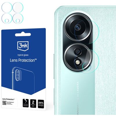 Szkło hybrydowe na obiektyw 3MK Lens Protection do Oppo A58 4G