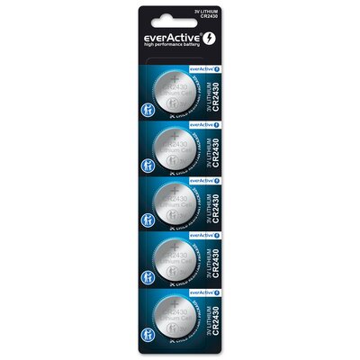 Bateria CR2430 EVERACTIVE (5 szt.)
