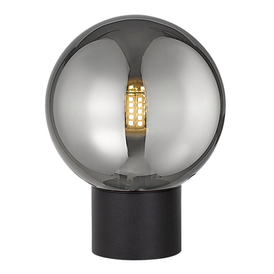Lampa stołowa kula czarna ARCTURUS