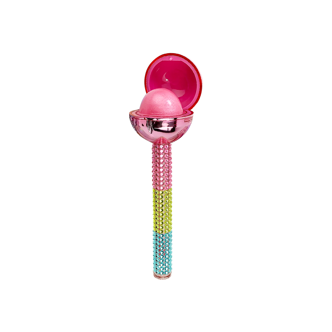 Glossy Pops Chrome balsam i błyszczyk do ust Chrome Pink, 1 szt.
