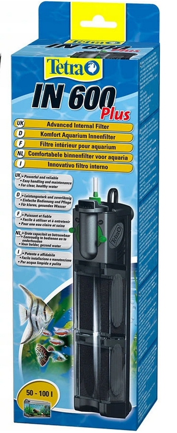 TETRA Filtr IN 600 Plus wewnętrzny 50-100 l