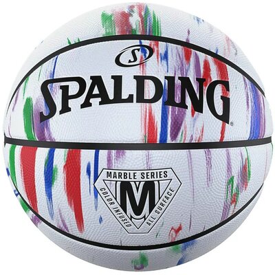 Piłka koszykowa SPALDING Marble Biały (rozmiar 7)