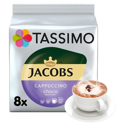 Kapsułki TASSIMO Jacobs Cappuccino Choco do ekspresu Bosch Tassimo