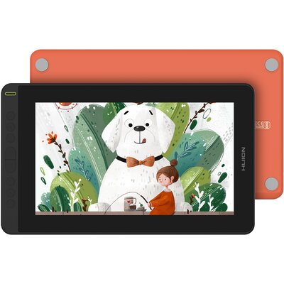 Tablet graficzny 11.6" HUION Kamvas 12 Pomarańczowy