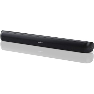 Soundbar SHARP HT-SB107 Czarny 2.0-kanałowy, HDMI ARC, Wejście optyczne, Bluetooth, 3 tryby dźwięku, Montaż na ścianie