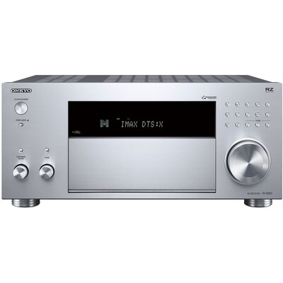 Amplituner ONKYO TX-RZ50 Srebrny 9.2-kanałowy, 8K, Atmos DTS X, Bluetooth, AirPlay2, Wi-Fi, Sonos, Spotify, DIRAC Live