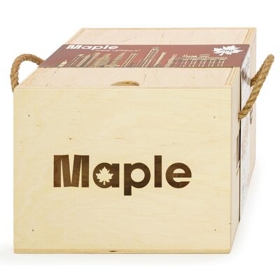 Klocki drewniane MAPLE Skrzynia SK200