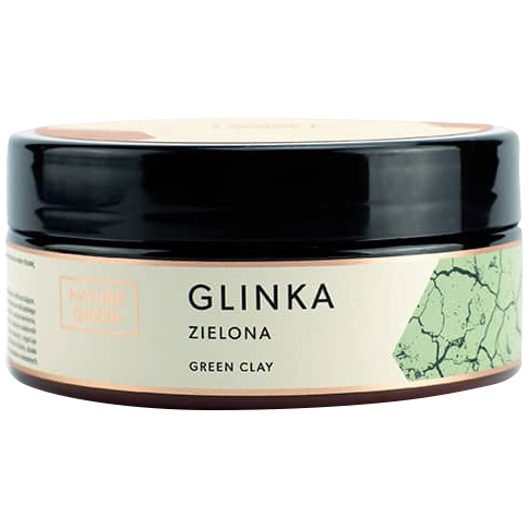 Nature Queen zielona glinka do twarzy, 150 ml