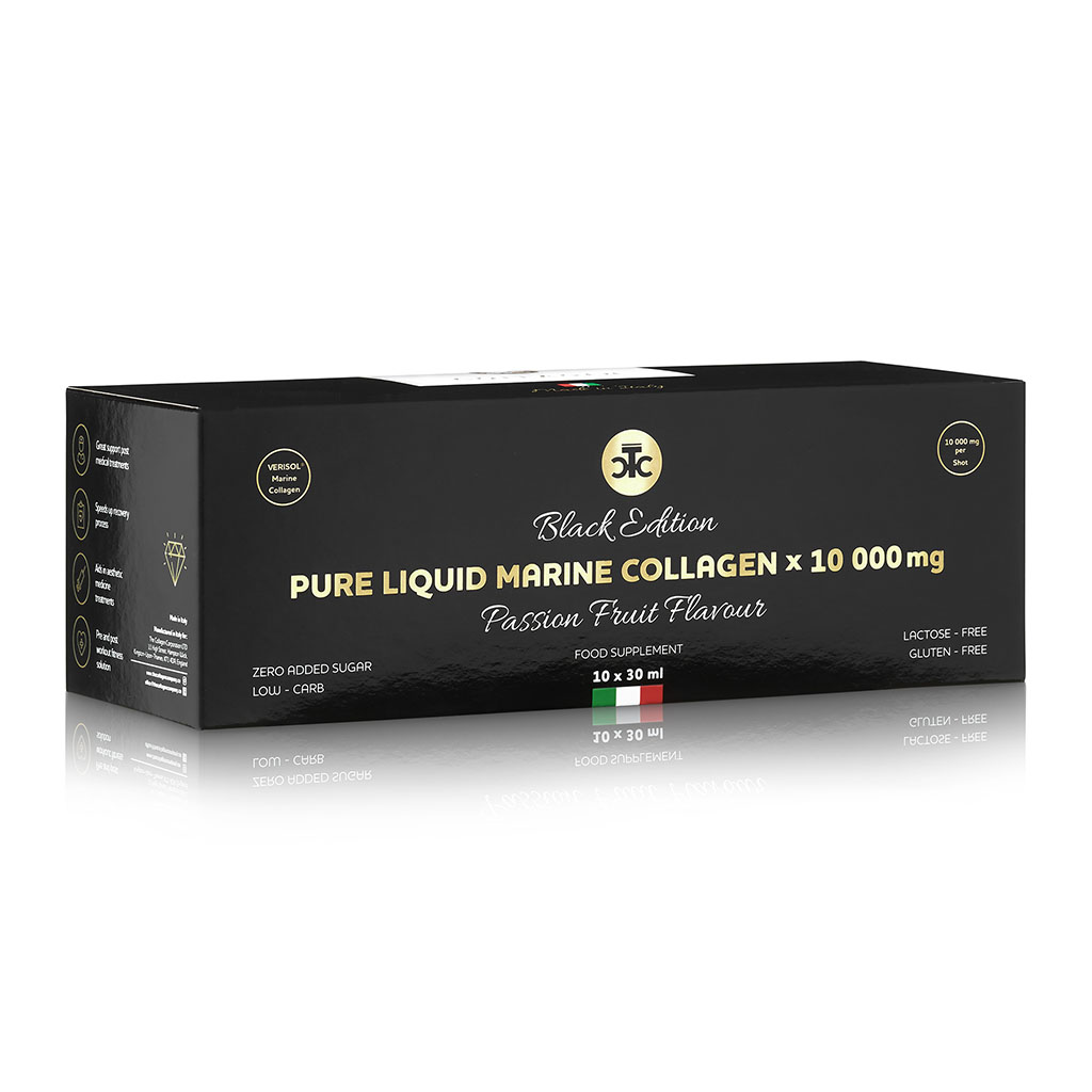 The Collagen Company płynny kolagen morski 10 000MG o smaku marakui, 10x30 ml