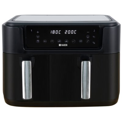 Air Fryer Frytkownica beztłuszczowa HADEN HAD214065 2400 W HADEN 9.5L podwójnym koszem