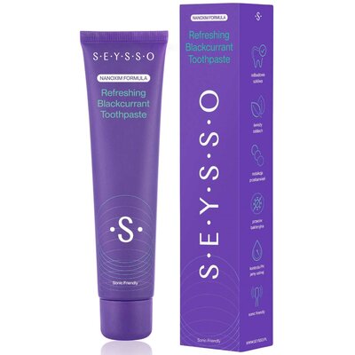Pasta do zębów SEYSSO Color Refreshing Blackcurrant 75 ml