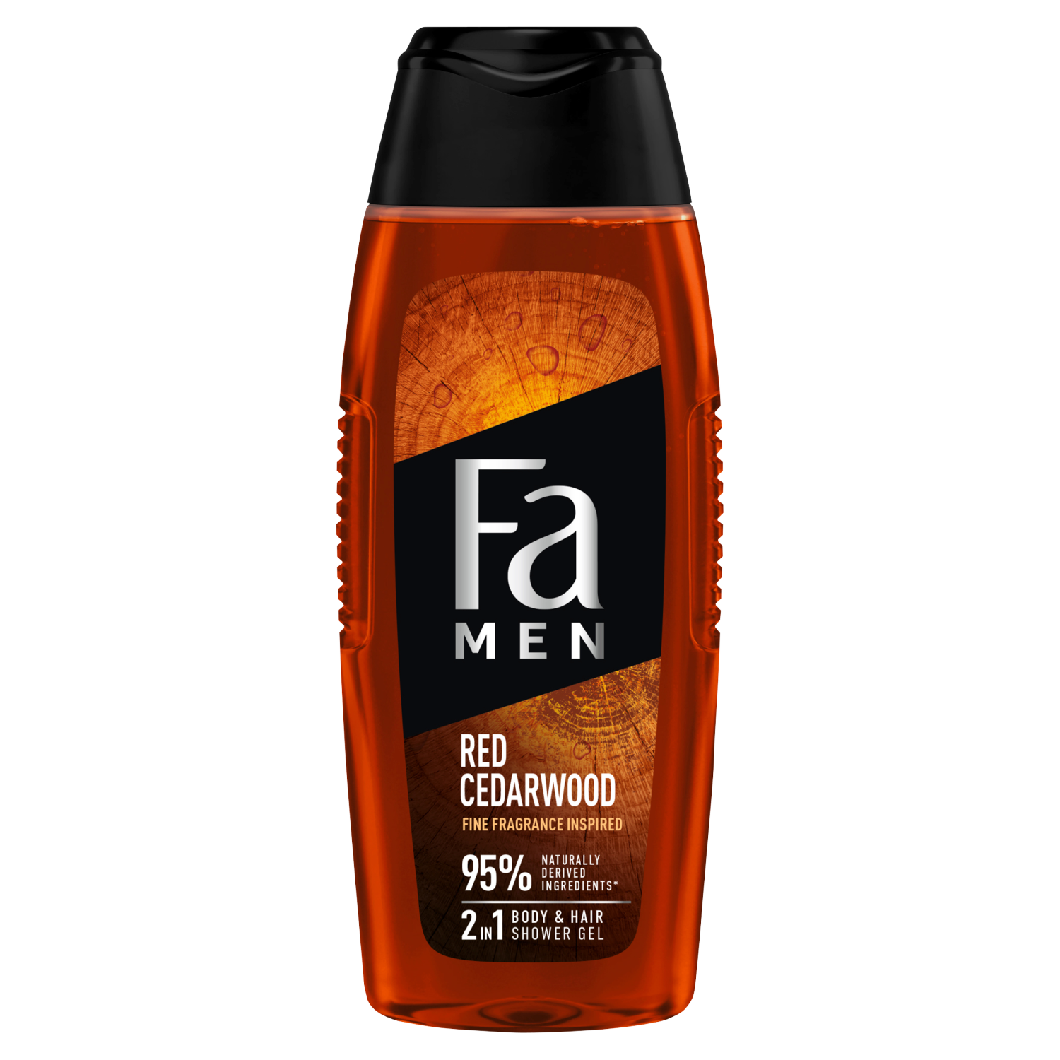 Fa Men Red Cedarwood oczyszczający żel pod prysznic z formułą 2w1 męski,  400 ml