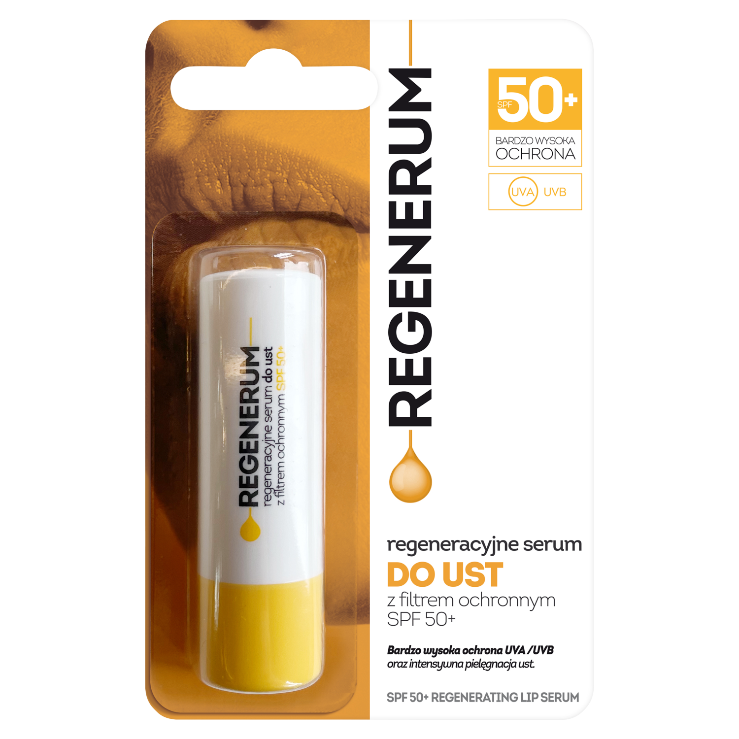 Regenerum serum do ust z SPF50 w sztyfcie, 5 g