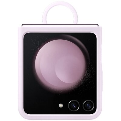 Etui SAMSUNG Silicone Case With Ring do Galaxy Z Flip 5 Lawendowy EF-PF731TVEGWW