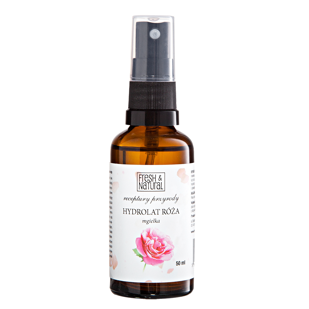 Fresh & Natural hydrolat róża mgiełka, 50 ml