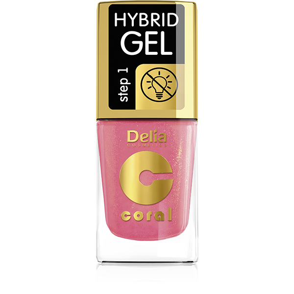 Delia Coral Hybrid Gel hybrydowy lakier dopaznokci 16, 11 ml