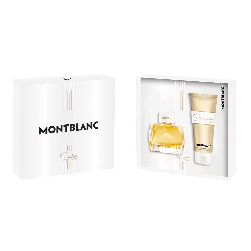Mont Blanc Signature Absolue Eau de Parfum zestaw: woda perfumowana damska, 50 ml + balsam do ciała, 100 ml