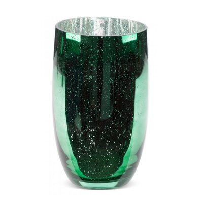 Wazon EUROFIRANY Molly 16 x 28 cm Zielony