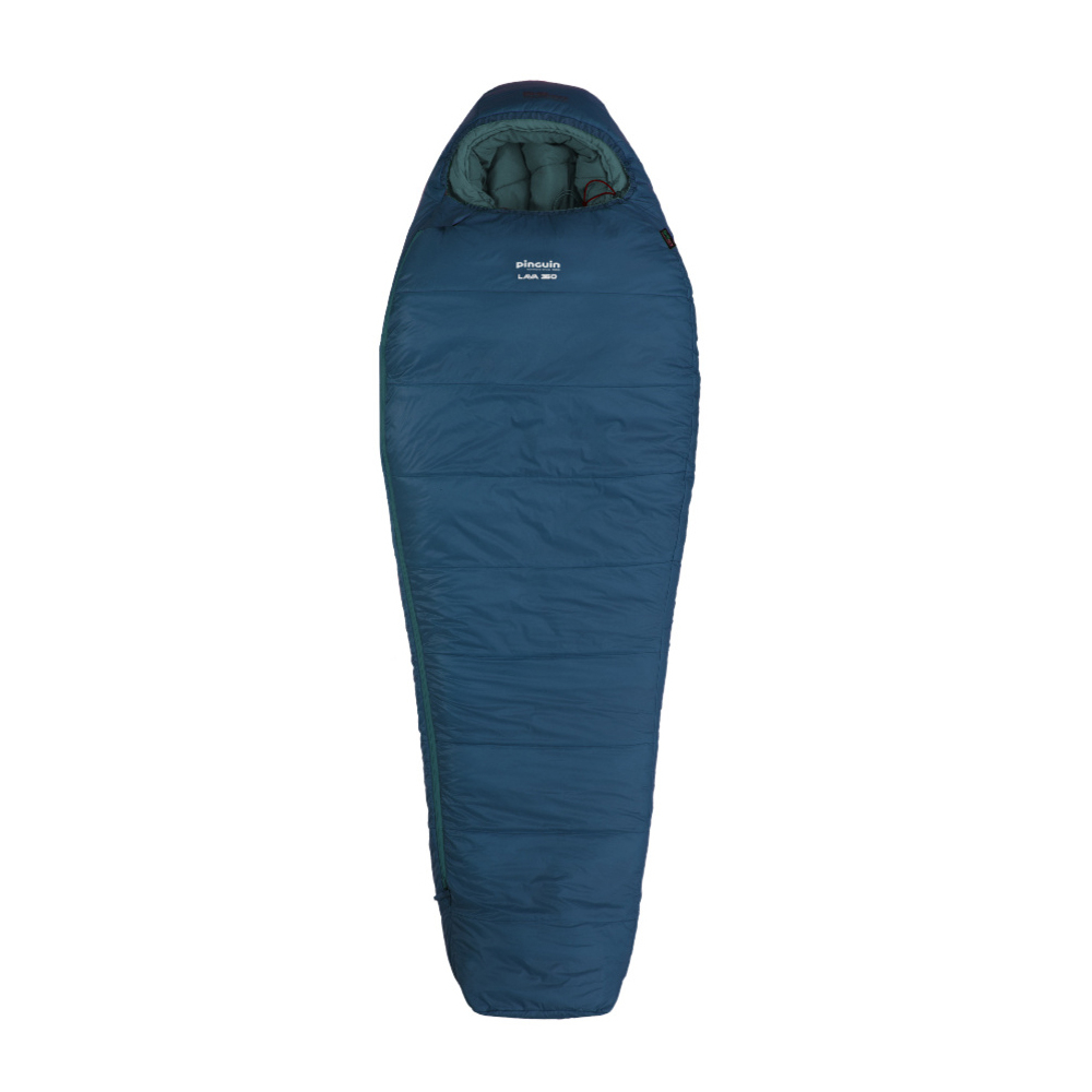 Śpiwór puchowy Pinguin LAVA 350 blue - 175 prawy